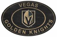 Vegas Golden Knights 46" Heritage Logo Oval Sign
