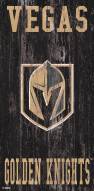 Vegas Golden Knights 6" x 12" Heritage Logo Sign