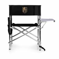 Vegas Golden Knights Black Sports Folding Chair