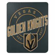 Vegas Golden Knights Campaign Fleece Throw Blanket