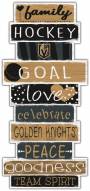 Vegas Golden Knights Celebrations Stack Sign