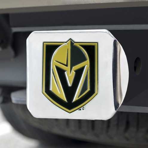 Vegas Golden Knights Chrome Color Hitch Cover