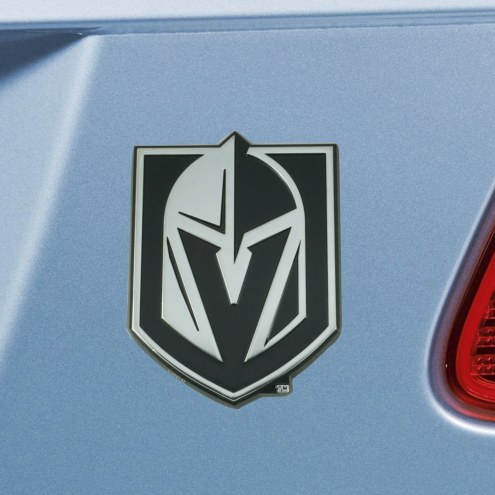 Vegas Golden Knights Chrome Metal Car Emblem