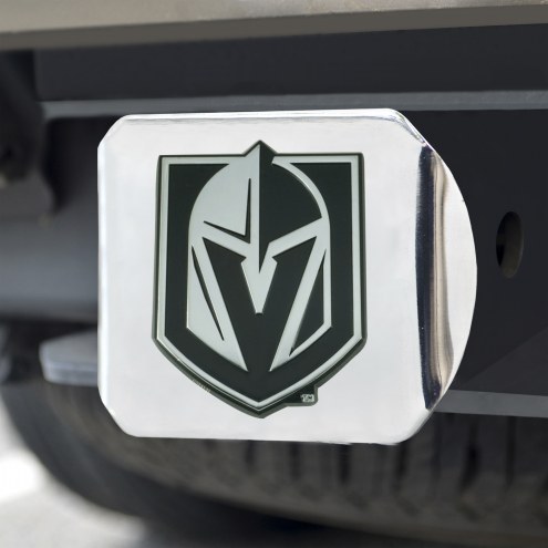 Vegas Golden Knights Chrome Metal Hitch Cover