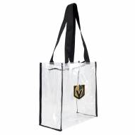 Vegas Golden Knights Clear Square Stadium Tote