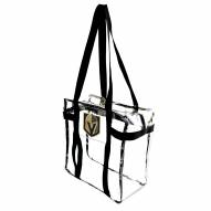 Vegas Golden Knights Clear Tote Along