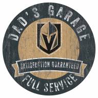 Vegas Golden Knights Dad's Garage Sign