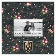 Vegas Golden Knights Floral 10" x 10" Picture Frame