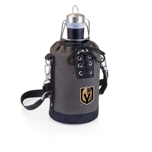 Vegas Golden Knights Insulated Growler Tote with 64 oz. Stainless Steel Growler