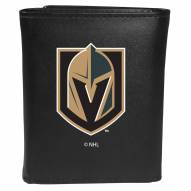 Vegas Golden Knights Large Logo Leather Tri-fold Wallet