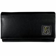 Vegas Golden Knights Leather Women's Wallet