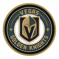 Vegas Golden Knights Modern Disc Wall Sign
