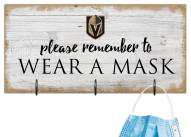 Vegas Golden Knights Please Wear Your Mask Sign