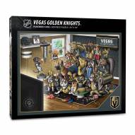 Vegas Golden Knights Purebred Fans "A Real Nailbiter" 500 Piece Puzzle