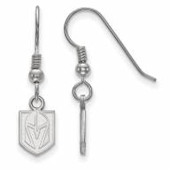 Vegas Golden Knights Sterling Silver Extra Small Dangle Earrings