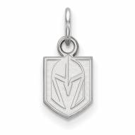 Vegas Golden Knights Sterling Silver Extra Small Pendant