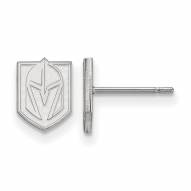 Vegas Golden Knights Sterling Silver Extra Small Post Earrings