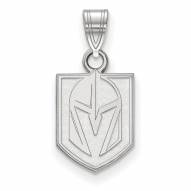 Vegas Golden Knights Sterling Silver Small Pendant