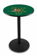 Vermont Catamounts Black Wrinkle Bar Table with Round Base