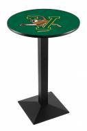Vermont Catamounts Black Wrinkle Pub Table with Square Base