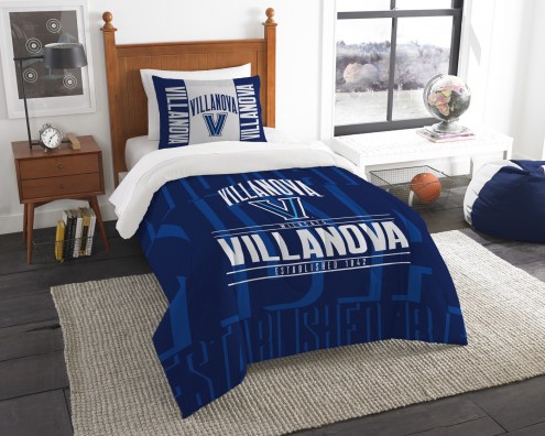 Villanova Wildcats Modern Take Twin Comforter Set
