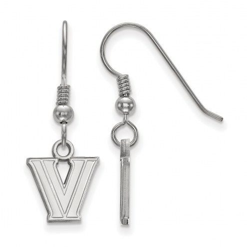Villanova Wildcats Sterling Silver Extra Small Dangle Earrings