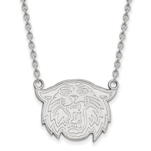 Villanova Wildcats Sterling Silver Large Pendant Necklace