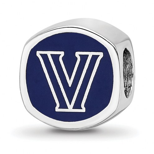 Villanova Wildcats Sterling Silver Logo Bead