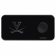 Virginia Cavaliers 3 in 1 Glass Wireless Charge Pad