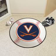 Virginia Cavaliers Baseball Rug