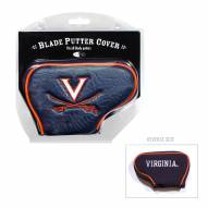 Virginia Cavaliers Blade Putter Headcover