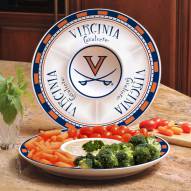 Virginia Cavaliers Ceramic Chip and Dip Serving Dish