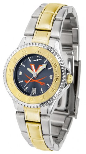 Virginia Cavaliers Competitor Two-Tone AnoChrome Women's Watch