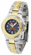 Virginia Cavaliers Competitor Two-Tone AnoChrome Women's Watch