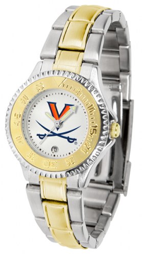 Virginia Cavaliers Competitor Two-Tone Women's Watch