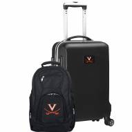 Virginia Cavaliers Deluxe 2-Piece Backpack & Carry-On Set