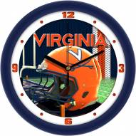 Virginia Cavaliers Football Helmet Wall Clock