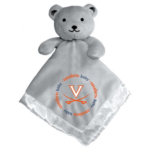 Virginia Cavaliers Gray Infant Bear Security Blanket