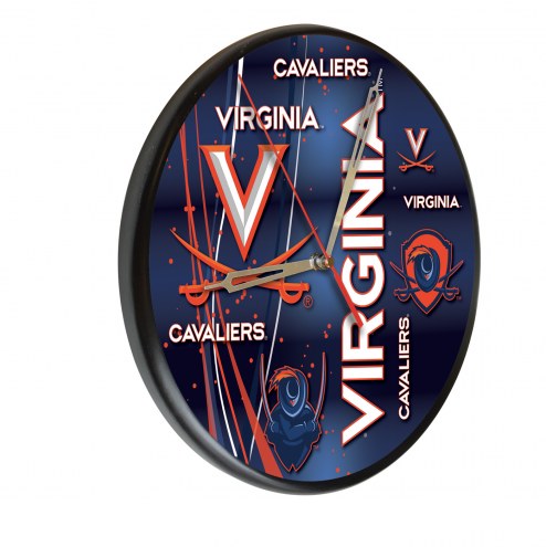 Virginia Cavaliers Digitally Printed Wood Clock