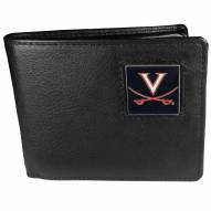 Virginia Cavaliers Leather Bi-fold Wallet in Gift Box