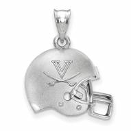 Virginia Cavaliers Sterling Silver Football Pendant