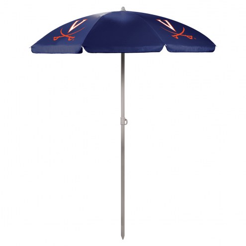 Virginia Cavaliers Navy Beach Umbrella