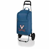 Virginia Cavaliers Navy Cart Cooler