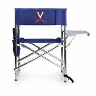 Virginia Cavaliers Navy Sports Folding Chair