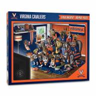 Virginia Cavaliers Purebred Fans "A Real Nailbiter" 500 Piece Puzzle