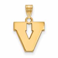 Virginia Cavaliers Sterling Silver Gold Plated Small Pendant