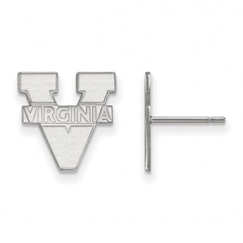 Virginia Cavaliers Sterling Silver Small Post Earrings