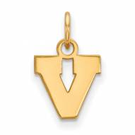 Virginia Cavaliers Sterling Silver Gold Plated Extra Small Pendant