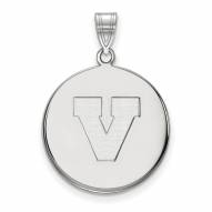 Virginia Cavaliers Sterling Silver Large Disc Pendant