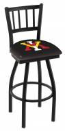Virginia Military Institute Keydets Swivel Bar Stool with Jailhouse Style Back